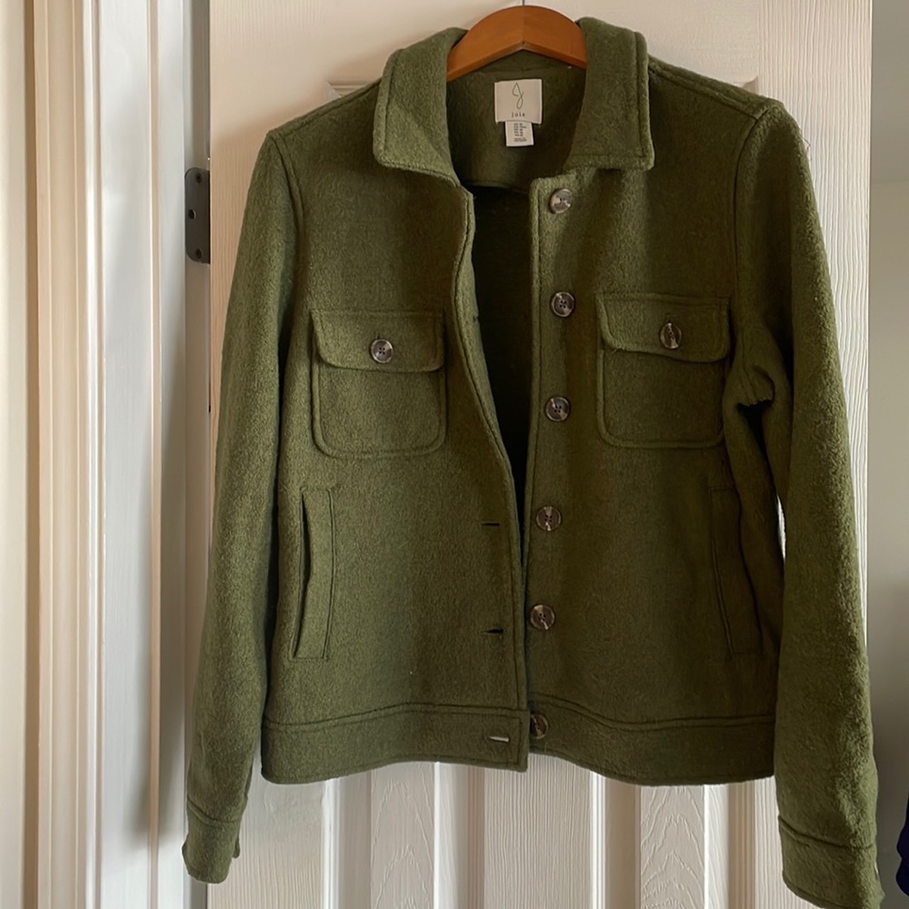 Light spring jacket - Medium, green jacket